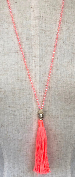 Orange buddha outlet necklace